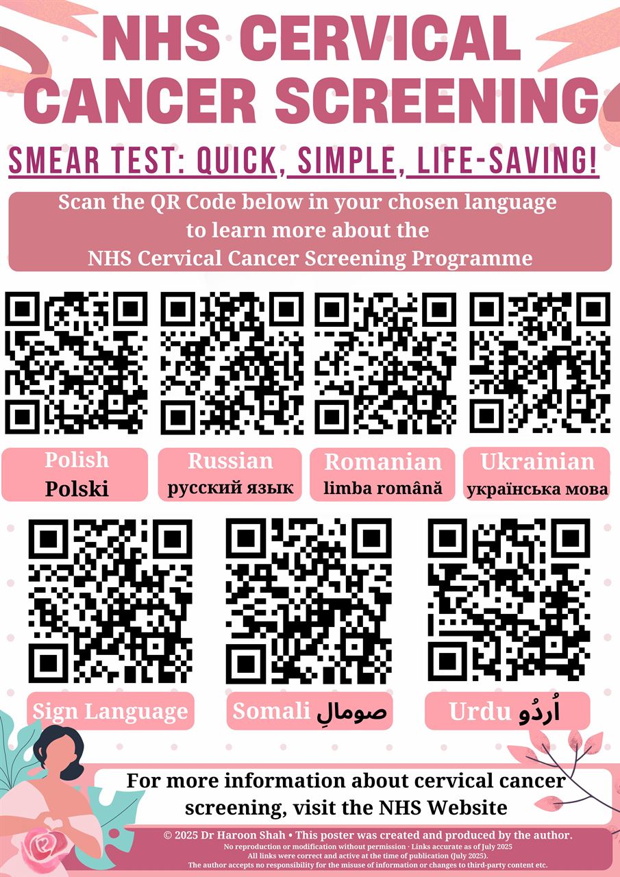 NHS Cerivcal Cancer Screening 1